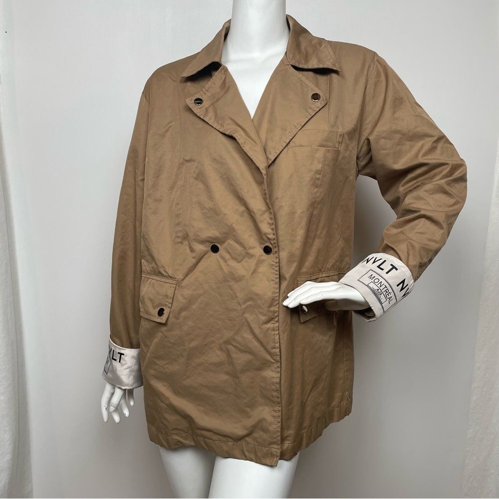 NVLT Utility Barn Jacket from Anthropologie Tan Women’s Size Large